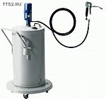 Передвижная  система нагнетания смазки для  50/60кг емкостей, диам. 335-385мм, 4м шланг