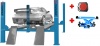 Подъемник четырехстоечный электрогидравлический с удлиненной базой г/п 5т в комплекте с траверсой и . Большой выбор на сайте Трейдимпорт