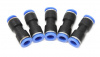 Фитинг для пластиковых трубок 10 x 10мм, к-т 5шт. Forsage F-SPU10K. Большой выбор на сайте Трейдимпорт