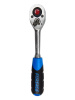 Трещотка реверсивная с резиновой ручкой 3/8"(45зуб.) Forsage F-80232. Большой выбор на сайте Трейдимпорт