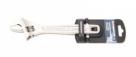 На сайте Трейдимпорт можно недорого купить Ключ разводной Profi CRV 8"-200мм (захват 0-25мм), на пластиковом держателе FORCEKRAFT FK-649200. 