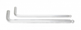 На сайте Трейдимпорт можно недорого купить Ключ 6-гранный Г-образный длинный с шаром 10мм Forsage F-76510XL. 