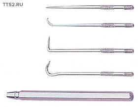 Набор мини крючков для демонтажа сальников и уплотнительных колец, 5 пр. ATG-6113