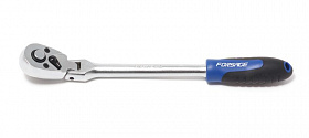 На сайте Трейдимпорт можно недорого купить Трещотка реверсивная, шарнирная с резиновой ручкой  3/8"L-270мм(72зуб) Forsage F-802318. 