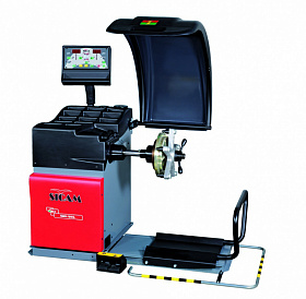 На сайте Трейдимпорт можно недорого купить Балансировочный стенд компьютерный для колес грузовых автомобилей. Sicam SBMV855. 