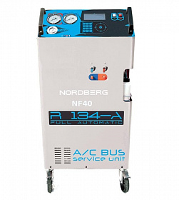 На сайте Трейдимпорт можно недорого купить Установка для заправки кондиционеров автобусов Nordberg NF40. 