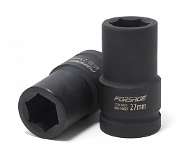 На сайте Трейдимпорт можно недорого купить Головка ударная глубокая 61мм (6гр.) 1" Forsage F-48510061. 