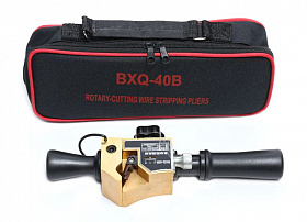 На сайте Трейдимпорт можно недорого купить Съемник изоляции ручной(14-40мм2 медная/аллюминиевая проволока)в сумке Forsage F-BX40(BXQ-40B). 